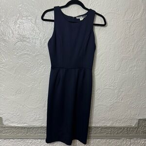 Necessary Objects Navy Blue Dress by Ady Gluck-Framkel Size Medium